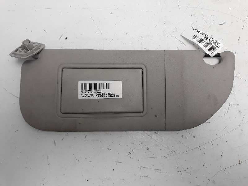 Recambio de parasol izquierdo para toyota aygo (kgb/wnb) básico referencia OEM IAM   