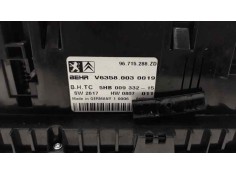 Recambio de mando climatizador para citroen c5 station wagon millenium referencia OEM IAM 96715288ZD V63580030019 5HB009332 2
