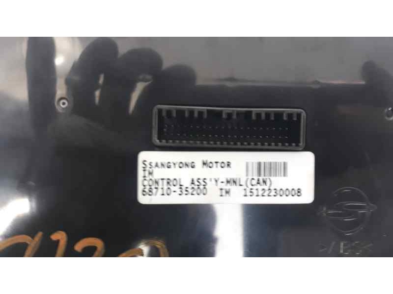 Recambio de mando calefaccion / aire acondicionado para ssangyong xlv 1.6 cat referencia OEM IAM 6871035200  