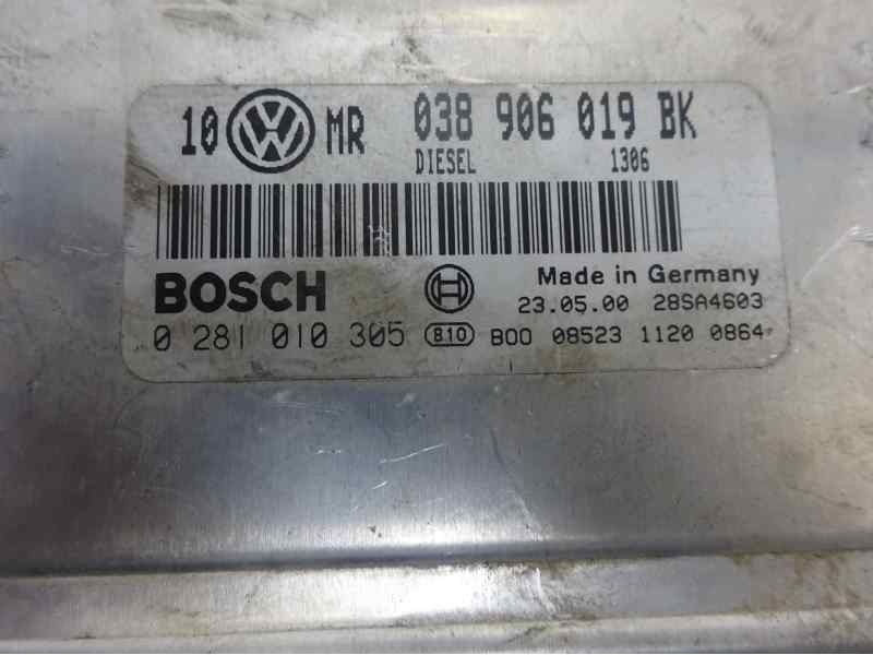 Recambio de centralita motor uce para volkswagen passat variant (3b5) comfortline referencia OEM IAM 038906019BK 0281010305 