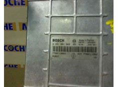 Recambio de centralita motor uce para renault megane i berlina hatchback (ba0) 1.9 dti diesel cat referencia OEM IAM 7700113863 