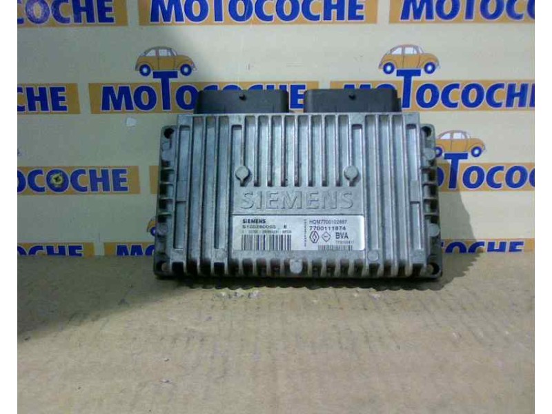 Recambio de centralita motor uce para renault clio ii fase i (b/cbo) 1.6 referencia OEM IAM 7700102887 7700111874 S105280005