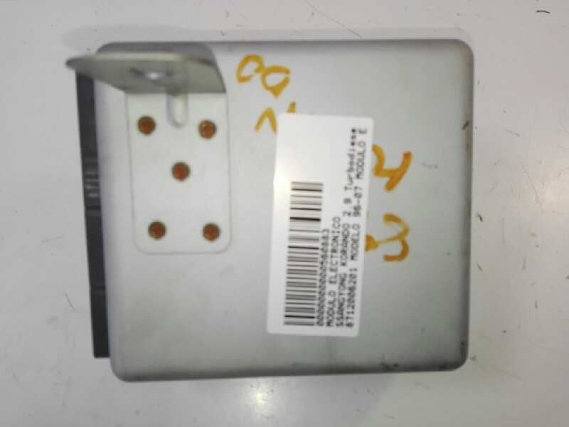 Recambio de modulo electronico para ssangyong korando 2.9 turbodiesel cat referencia OEM IAM 8712006201  
