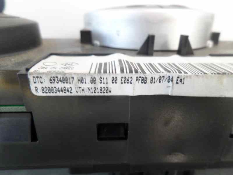 Recambio de mando climatizador para renault scenic ii luxe dynamique referencia OEM IAM 8200344842  
