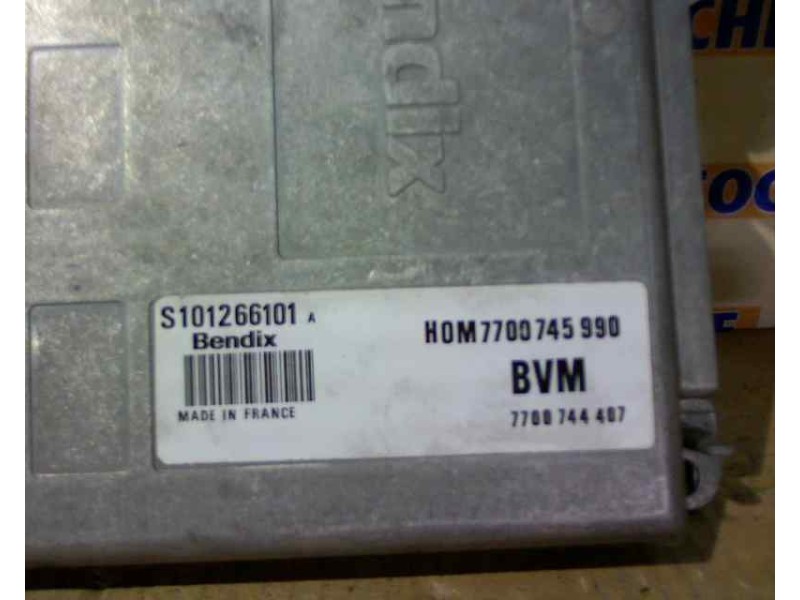 Recambio de centralita motor uce para renault 21 berlina (b/l48) referencia OEM IAM 7700745990 S101266101 7722744407