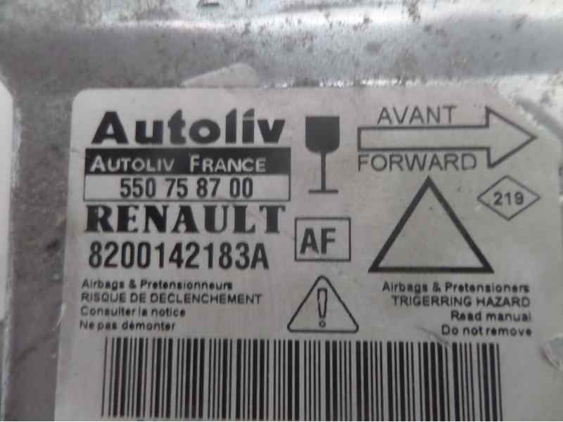 Recambio de centralita airbag para renault laguna ii (bg0) privilege referencia OEM IAM 8200142183A 550758700 
