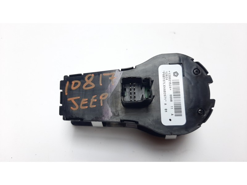 Recambio de mando luces para jeep compass ii 2.0 m-jet cat referencia OEM IAM 6BT87LXHAB2671  