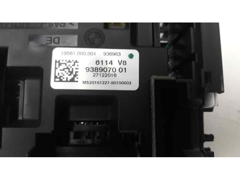 Recambio de caja reles / fusibles para bmw serie 1 lim. 5-trg. (f20) 116d referencia OEM IAM 938907001  