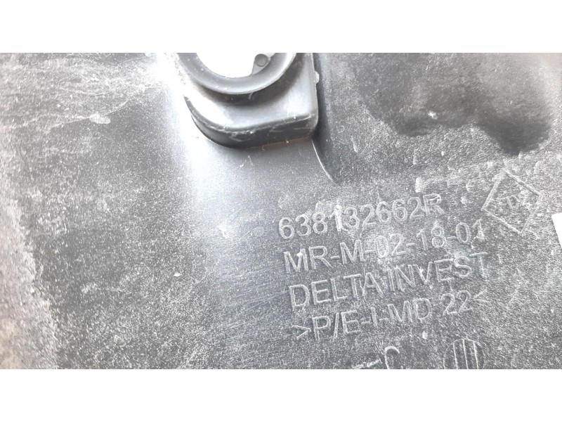 Recambio de aletin delantero izquierdo para dacia sandero iii stepway expression referencia OEM IAM 638132662R 107086118 DA23215