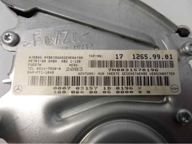 Recambio de airbag delantero derecho para mercedes-benz clase a (w168) 160 l (168.133) referencia OEM IAM 12659901  
