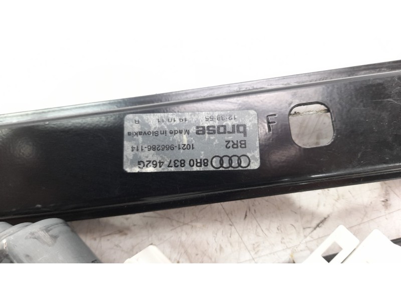 Recambio de elevalunas delantero derecho para audi q5 (8r) 2.0 16v tfsi referencia OEM IAM 8R0837462G  