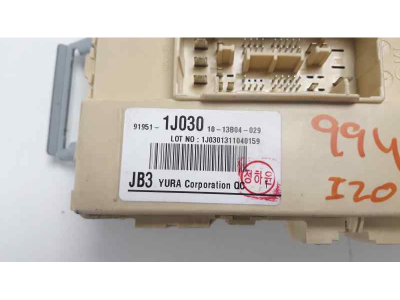 Recambio de caja reles / fusibles para hyundai i20 1.2 16v cat referencia OEM IAM 919511J030  
