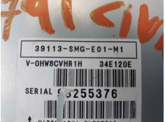Recambio de modulo electronico para honda civic berlina 5 (fk) 2.2 ctdi referencia OEM IAM 39113SMGE01M1   2