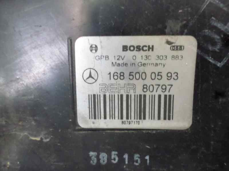 Recambio de electroventilador para mercedes-benz clase a (w168) 160 l (168.133) referencia OEM IAM 1685000593 80797 