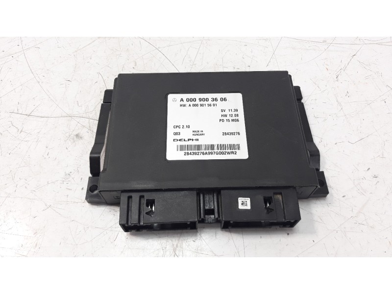 Recambio de modulo electronico para mercedes-benz clase a (w176) 2.1 cdi cat referencia OEM IAM A0009003606  