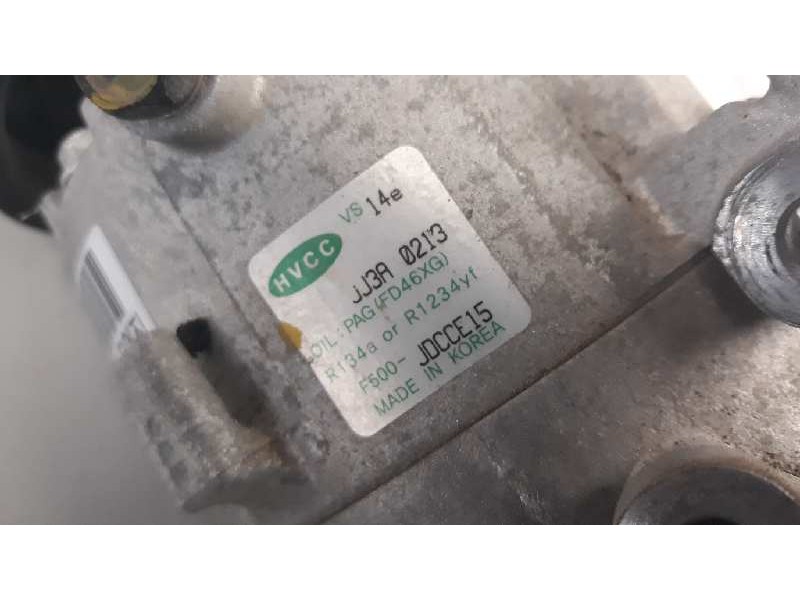Recambio de compresor aire acondicionado para kia cee´d concept referencia OEM IAM JJ3A0213  