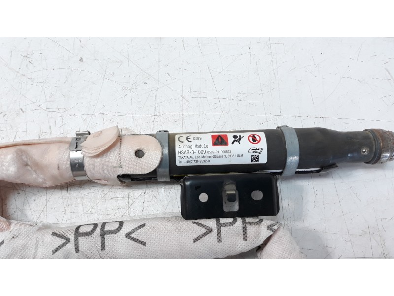 Recambio de airbag cortina delantero derecho para nissan navara pick-up (d40m) 2.5 dci diesel cat referencia OEM IAM HSAB31009  