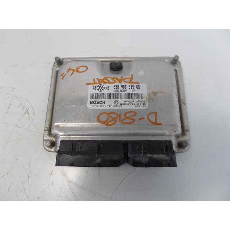 Recambio de centralita motor uce para volkswagen passat berlina (3b3) 1.9 tdi referencia OEM IAM 0389060196S 0281010940 