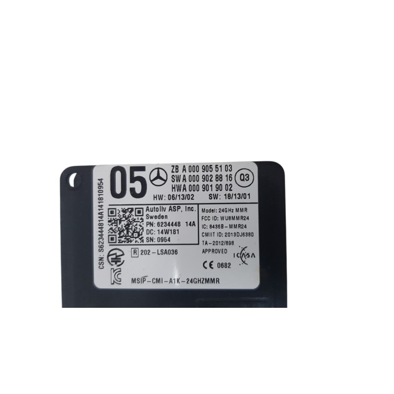 Recambio de modulo electronico para mercedes-benz clase a (w176) 1.8 cdi cat referencia OEM IAM A009055103 A0009028816 A00090190