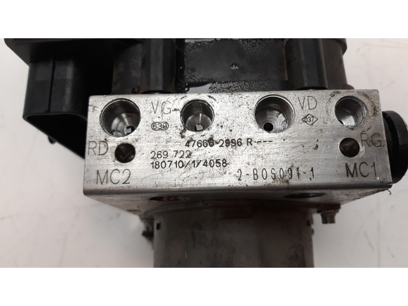 Recambio de abs para renault captur 0.9 energy referencia OEM IAM 476602996R 0265956527 