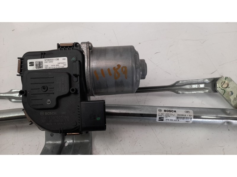 Recambio de motor limpia delantero para seat leon (kl1) 1.5 16v tsi act referencia OEM IAM 5FB955023B  