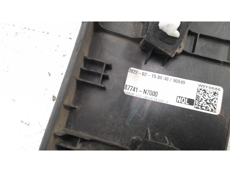 Recambio de aletin trasero izquierdo para hyundai tucson (nx) maxx 2wd referencia OEM IAM 87741N7000  