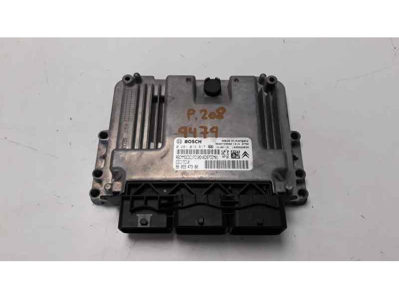 Recambio de centralita motor uce para peugeot 208 1.6 16v hdi fap referencia OEM IAM 9805947380 0281019817 