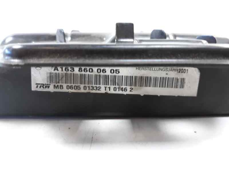 Recambio de airbag lateral izquierdo para mercedes-benz clase m (w163) 400 cdi (163.128) referencia OEM IAM 1638600605 060501332
