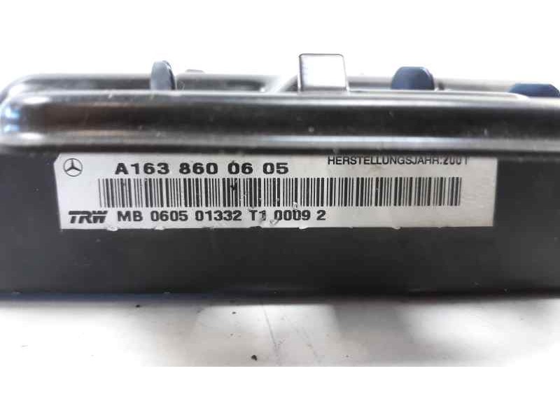 Recambio de airbag lateral derecho para mercedes-benz clase m (w163) 400 cdi (163.128) referencia OEM IAM 1638600605 060501332 