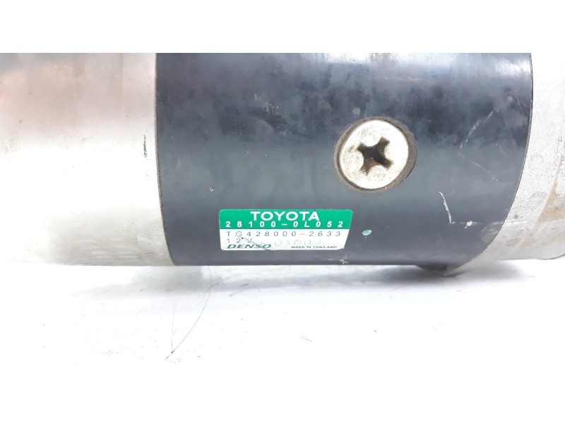 Recambio de motor arranque para toyota hilux (kun) referencia OEM IAM 281000L052 ARF630304 S70343