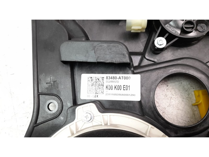 Recambio de elevalunas trasero derecho para kia niro (sg2) hybrid concept referencia OEM IAM 83480AT000  