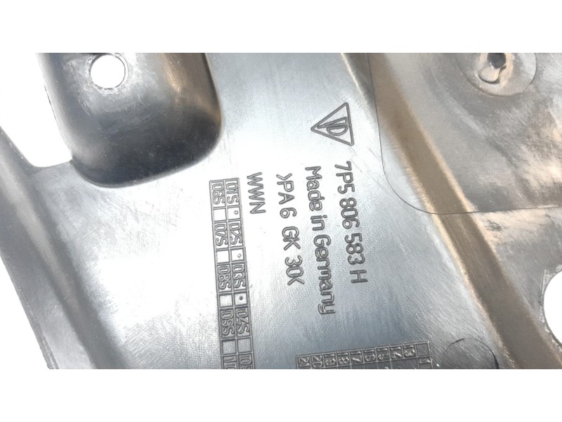 Recambio de tapa motor para porsche cayenne (typ 92aa) diesel referencia OEM IAM 7P5806583H  
