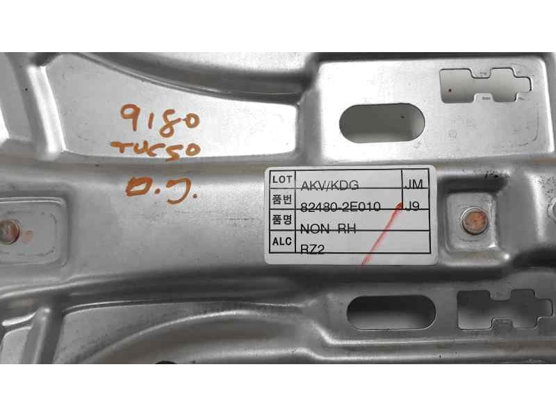 Recambio de elevalunas delantero derecho para hyundai tucson (jm) 2.0 crdi cat referencia OEM IAM 824802E010  