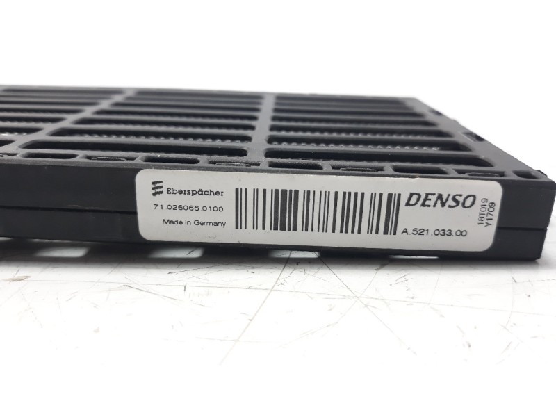 Recambio de resistencia calefaccion para renault captur 1.5 dci diesel fap referencia OEM IAM 710260660100  