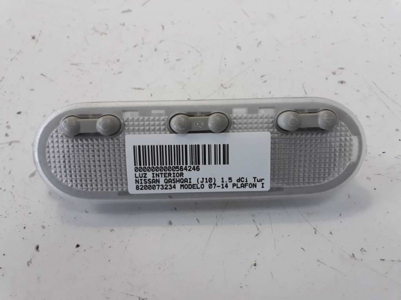 Recambio de luz interior para nissan qashqai (j10) 1.5 dci turbodiesel cat referencia OEM IAM 8200073234  