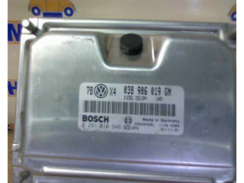 Recambio de centralita motor uce para volkswagen passat berlina (3b3) 1.9 tdi referencia OEM IAM 0281010946 038 906 019 GN 