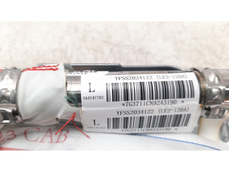 Recambio de airbag cortina delantero izquierdo para mg hs comfort referencia OEM IAM YFSS2034122  