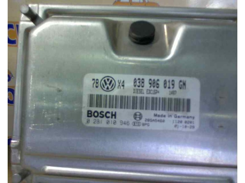 Recambio de centralita motor uce para volkswagen passat berlina (3b3) 1.9 tdi referencia OEM IAM 0281010946 038 906 019 GN 
