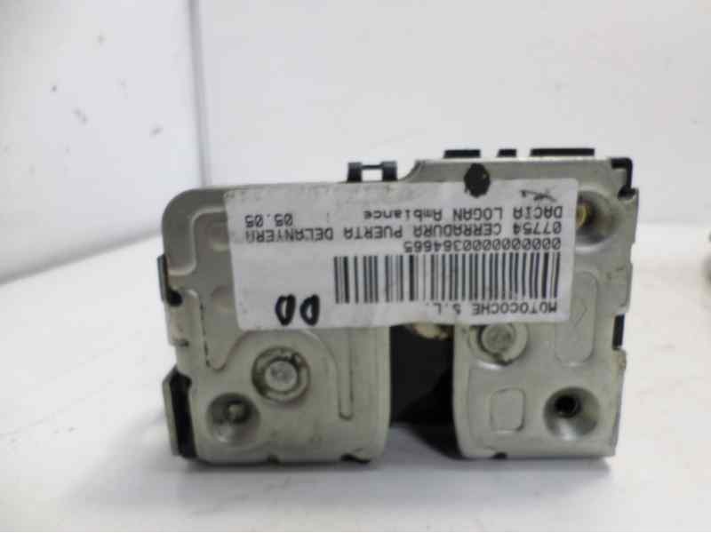 Recambio de cerradura puerta delantera derecha para dacia logan ambiance referencia OEM IAM   