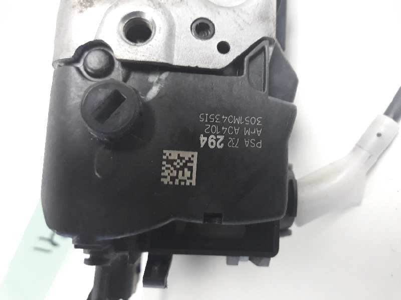 Recambio de cerradura puerta delantera derecha para peugeot 5008 1.6 hdi fap referencia OEM IAM 732294  
