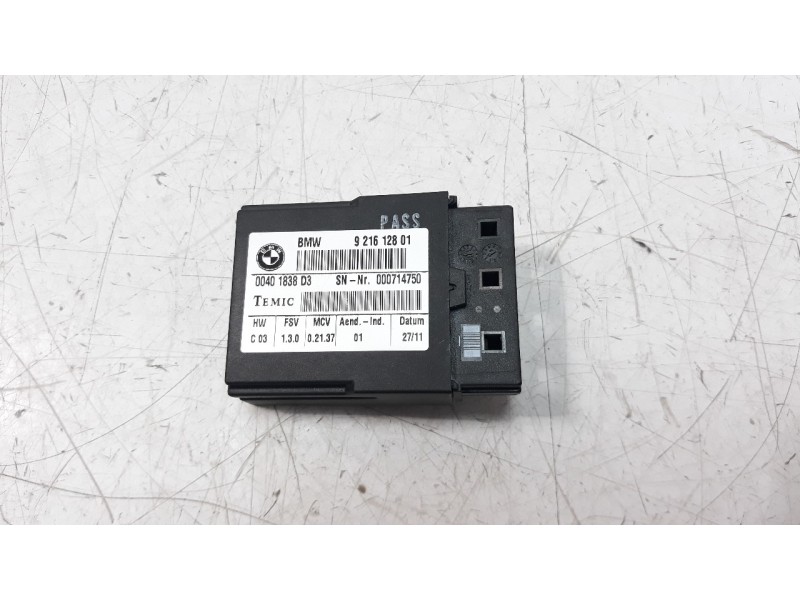 Recambio de modulo electronico para bmw serie 3 coupe (e92) 2.0 turbodiesel cat referencia OEM IAM 921612801 00401838D3 