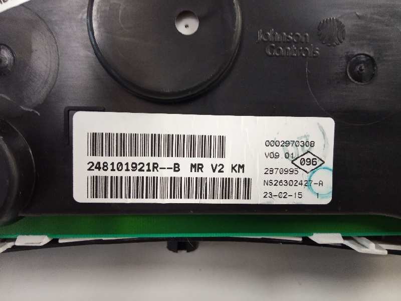 Recambio de cuadro instrumentos para dacia sandero sl audacia referencia OEM IAM 248101921R  