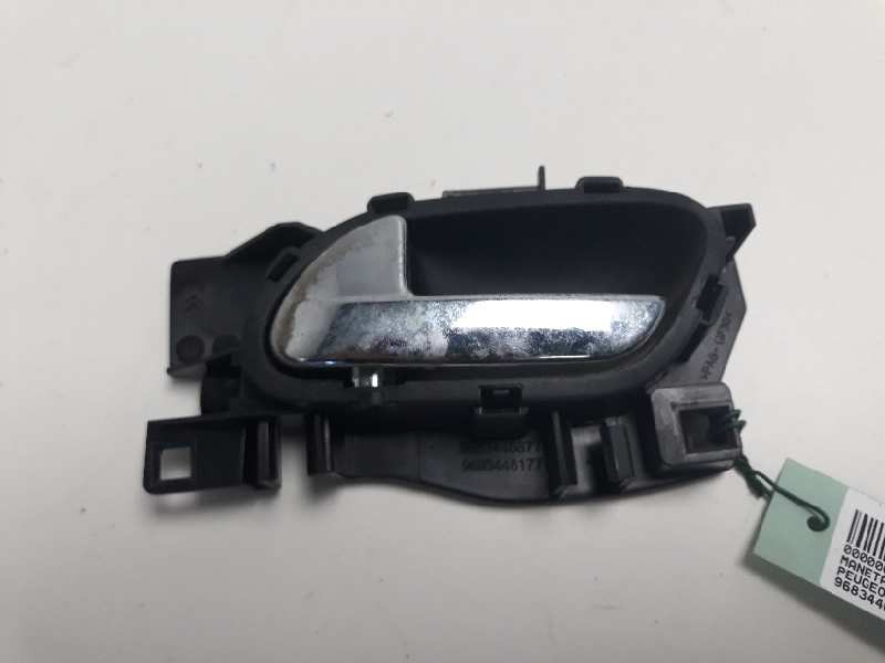 Recambio de maneta interior delantera izquierda para peugeot 5008 1.6 hdi fap referencia OEM IAM 9683446877  