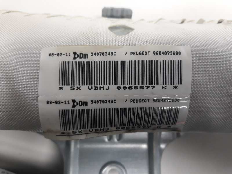 Recambio de airbag cortina delantero derecho para peugeot 5008 1.6 hdi fap referencia OEM IAM 9684873680  