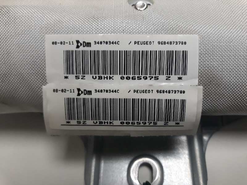Recambio de airbag cortina delantero izquierdo para peugeot 5008 1.6 hdi fap referencia OEM IAM 9684873780  