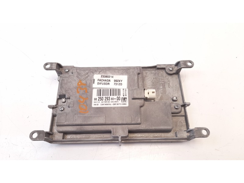 Recambio de pantalla multifuncion para citroen c4 picasso 1.6 blue-hdi fap referencia OEM IAM 9812720580  