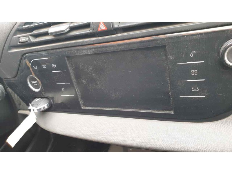 Recambio de pantalla multifuncion para citroen c4 picasso 1.6 blue-hdi fap referencia OEM IAM 9812720580  