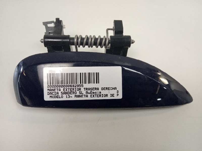 Recambio de maneta exterior trasera derecha para dacia sandero sl audacia referencia OEM IAM   