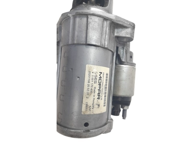 Recambio de motor arranque para jeep compass (m7) limited fwd referencia OEM IAM 50057239  