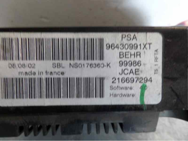 Recambio de mando climatizador para peugeot 307 (s1) xs referencia OEM IAM 96400991XT 216697294 